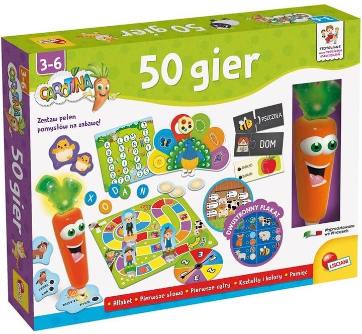 Image du produit Lisciani PROMO Carotina 50 jeux 76710