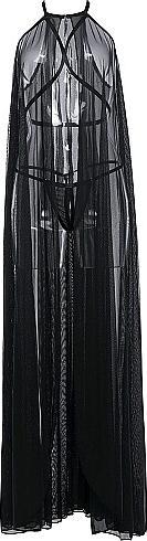 Image du produit Allure Cape and String Drama Queen OS- Black (Taille unique)