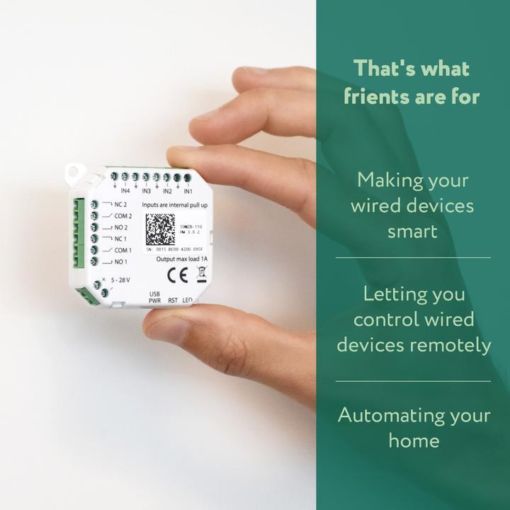 Image du produit Frient Module IO (Zigbee) (Actionneur analogique)