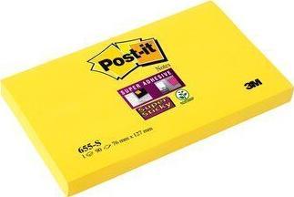 Post-it Adhesive notes package yellow (76 x 127 mm)