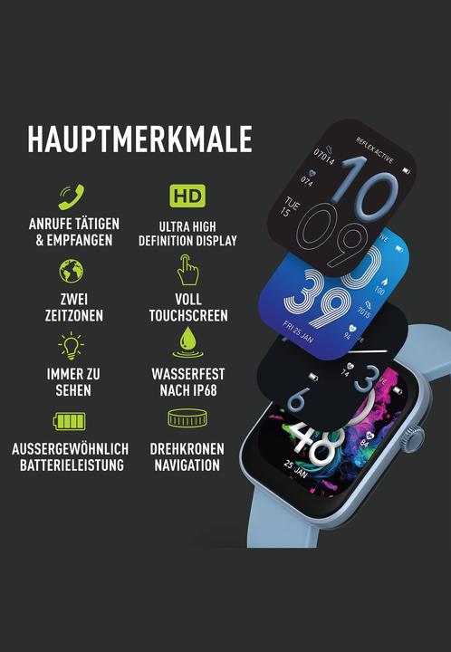 Actual product image Reflex Active Smart Watch Series 40