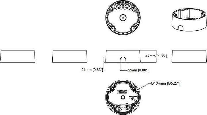 Immagine prodotto Axis Tp1602-E Scatola Posteriore Per Guaine Per (Case)