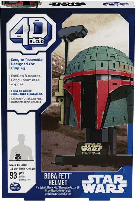 Actual product image Spin Master FDP APZ SW Boba Fett Helmet GML (93 pieces)
