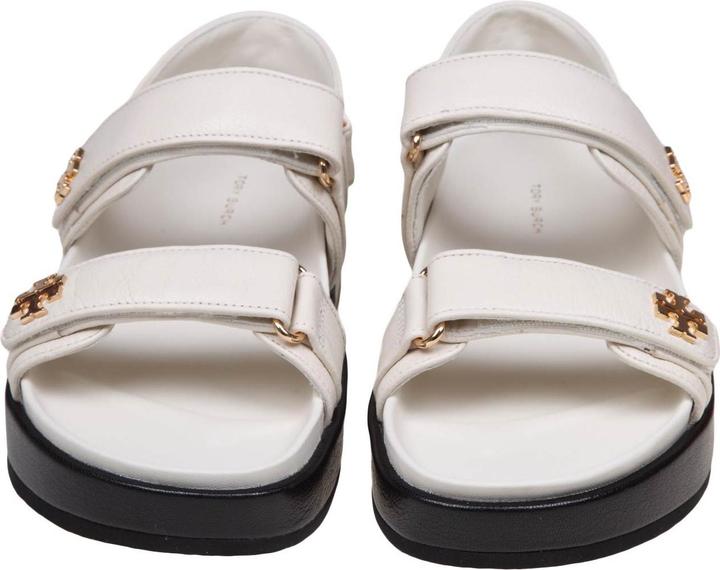 Actual product image Tory Burch kira sport sandal in ivory leather (37)