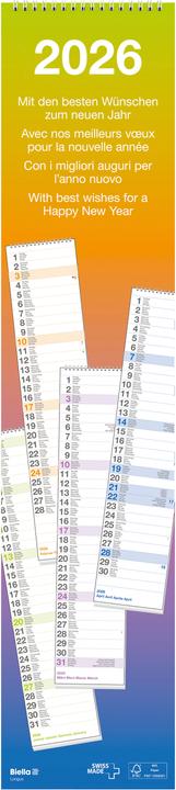 Actual product image Biella Wall calendar (12 x 54.5 cm, No binding)
