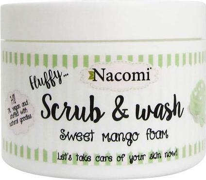 Actual product image Nacomi Scrub & Wash Piano Scrub-Washing Sweet Mango Foam 180Ml (180 ml)