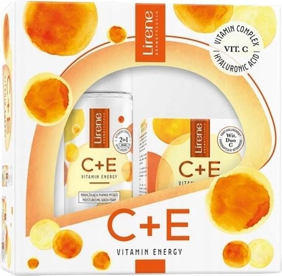 Immagine prodotto Lirene Set C+E Schiuma detergente idratante 150Ml + Crema idratante nutriente 50Ml (Set per la cura del viso)