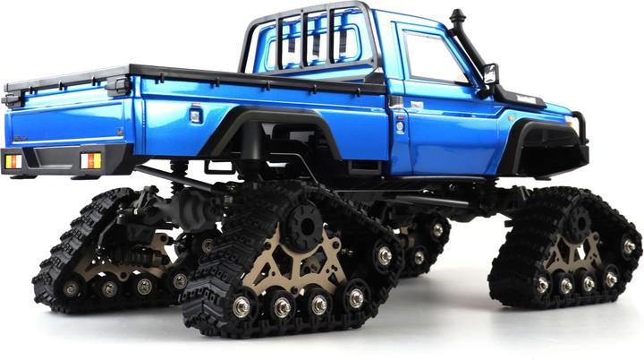 Immagine prodotto Amewi AMXRock RCX10TB elettrico spazzolato cingolato 1:10 RTR blu (RTR pronto all'uso)