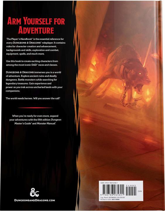 Produktbild Wizards of the Coast Dungeons & Dragons - Spielerhandbuch (Deutsch)