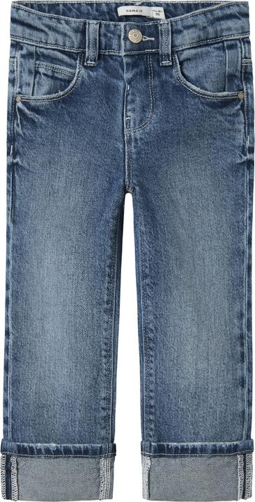 Actual product image Name it Straight Fit Fold-up Jeans (128)