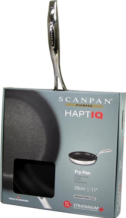 Actual product image Scanpan HaptIQ 28cm Fry Pan (27.90 cm, Frying pan, Aluminium, Stainless steel)