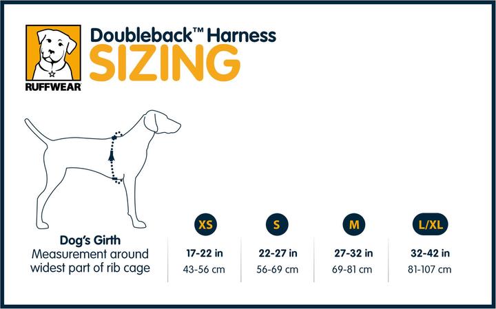 Produktbild Ruffwear Doubleback Harness (XS, Hund, Spazieren)