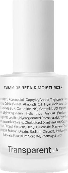Transparent Lab Ceramide Repair Moisturizer (30 ml)