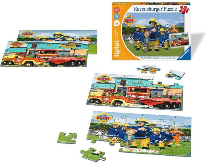 Produktbild tiptoi Puzzle für kleine Entdecker: Feuerwehrmann Sam (Deutsch)