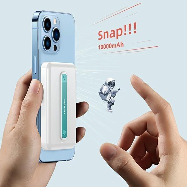 Immagine prodotto Usams Banca di potenza con ricarica veloce senza fili magnetica (10000 mAh, 22.50 W, 15 Wh)