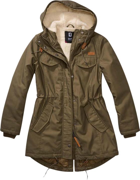 Brandit Damen Marsh Lake Parka Grösse XXL Farbe Oliv (XXL)
