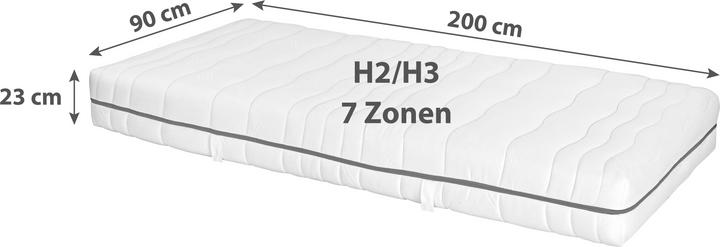 Produktbild Primatex Matratze (90 x 200 cm, Schaumstoffkern)