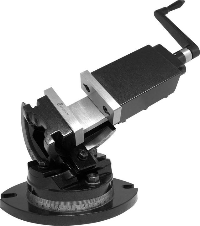 Produktbild Paulimot 3-Achsen Maschinenschraubstock 100 mm Backenbreite 360° drehbar (102 mm)