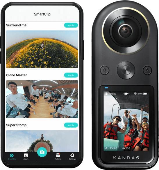 Produktbild Kandao QooCam 8K (30p, 8K, WLAN)