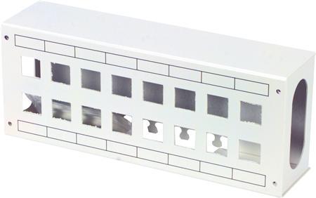 Produktbild LK Actassi Dataudtag patchboks 16 x RJ45 BDH=250x60x100 hvid