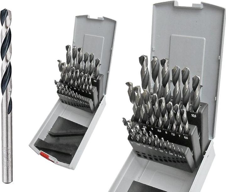Produktbild Bosch Professional Zubehör HSS-Spiralbohrer-Set PointTeQ, 25-tlg., ProBox, 1–13 mm (11.5 mm, 12 mm, 12.5 mm, 13 mm, 8.5 mm, 9 mm, 9.5 mm, 10 mm, 10.5 mm, 11 mm, 5.5 mm, 6 mm, 6.5 mm, 7 mm, 7.5 mm, 8 mm, 2.5 mm, 3 mm, 3.5 mm, 4 mm, 4.5 mm, 5 mm, 1 mm, 1.5 mm, 2 mm)