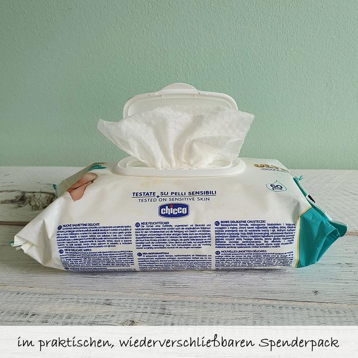 Actual product image Chicco Cleaning cloths (72 Piece)