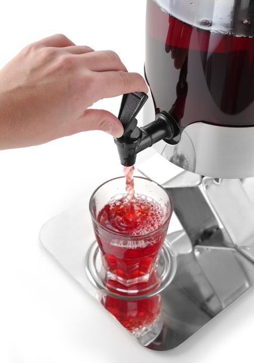 Image du produit Hendi Distributeur de jus 5 l PC inox. 280x220x510 mm