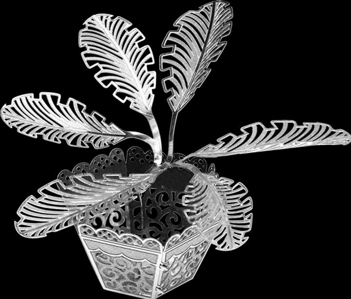 Actual product image Fascinations Metal Earth - Sago Palm MMS021
