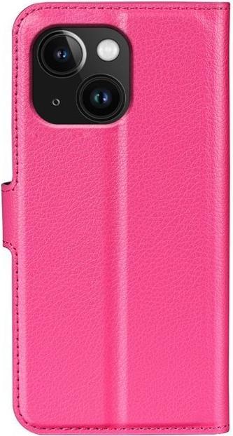 Produktbild MU Classic Litchi Leder Bookcover Series (Apple iPhone 15)