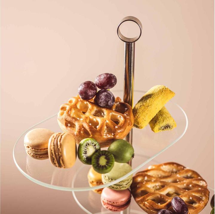 Actual product image Leonardo Etagere Cena asymmetrisch 3-teilig, Silber