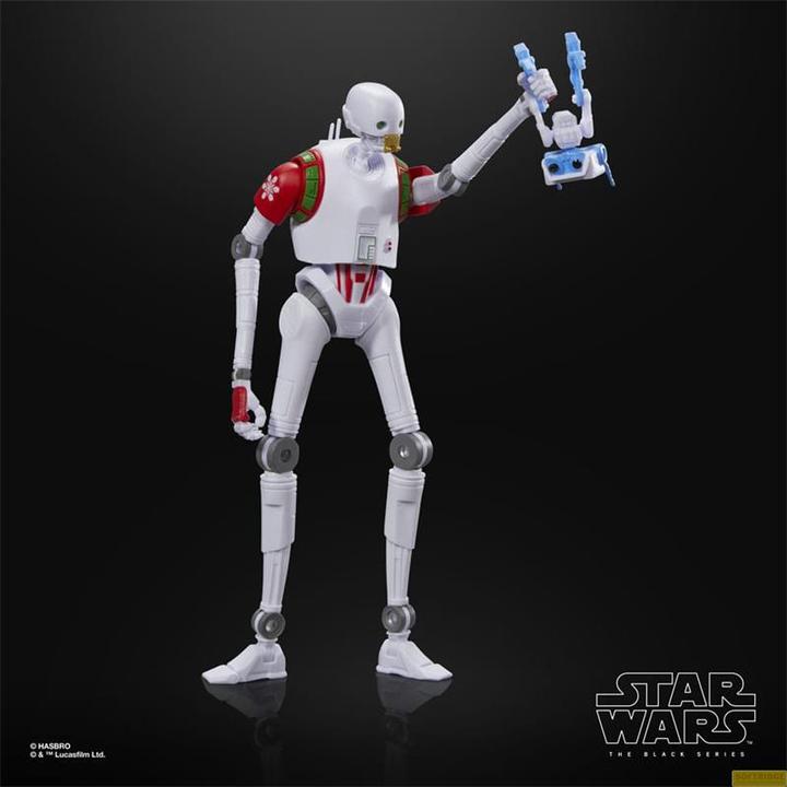 Image du produit Hasbro Star Wars Black Series figurine KX Security Droid (Holiday Edition) 15 cm