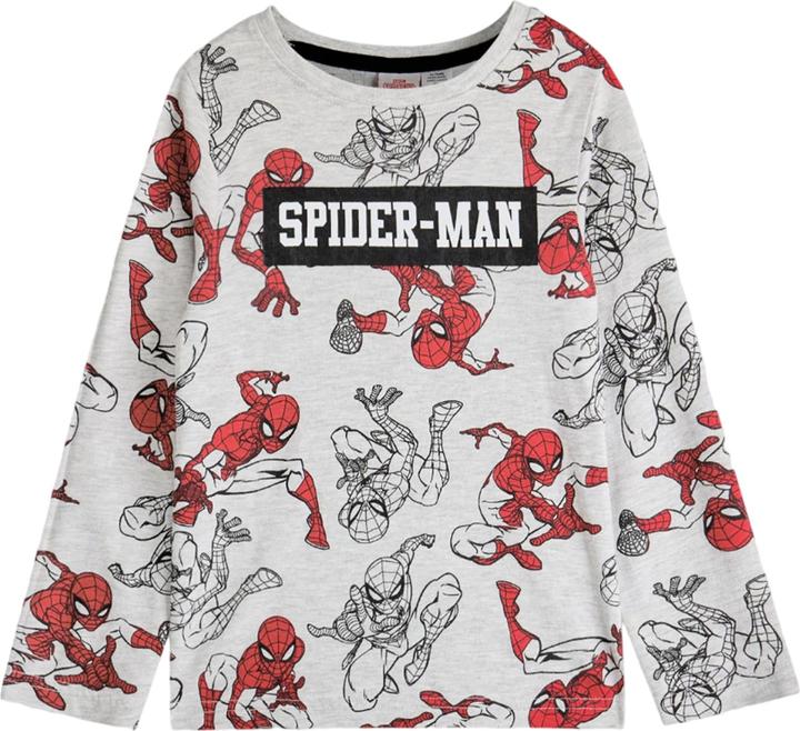 Actual product image Spiderman Boys All-Over Print Long Pyjama Set (98)