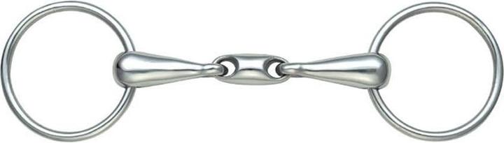 Actual product image Shires Training double bit snaffle