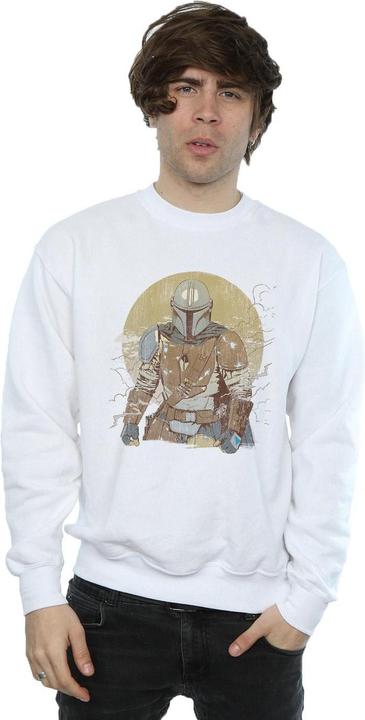 Produktbild Star Wars The Mandalorian Distressed Warrior Sweatshirt (4XL)