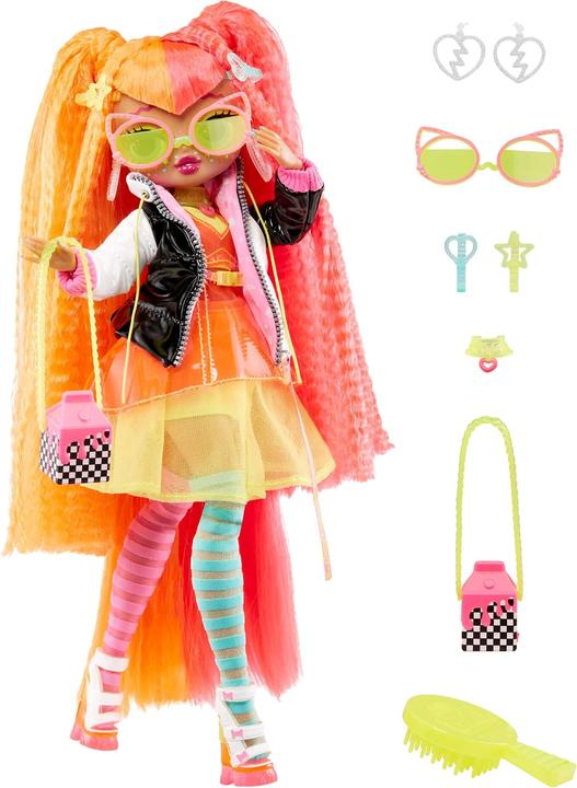 Actual product image L.O.L. Surprise! Surprise 707 OMG Dolls Neonlicious