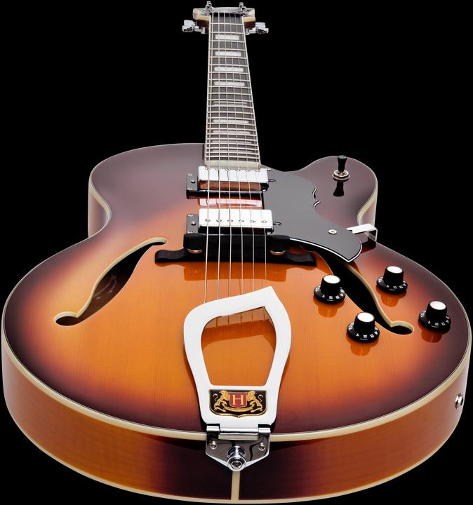 Immagine prodotto Hagstrom Chitarra elettrica, HJ800, Vintage Sunburst (Chitarra elettrica, Peccio)