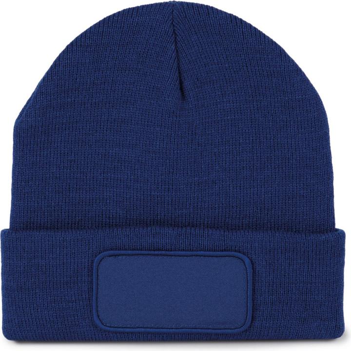 Actual product image K-up Recycled beanie with patch and thinsulate lining