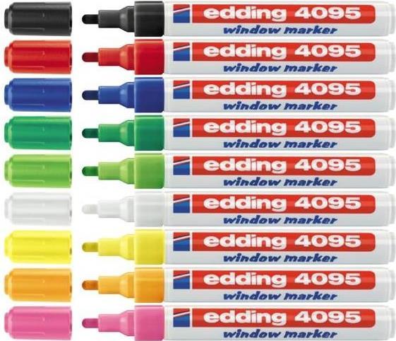 Produktbild Edding Window Marker 4095 (Orange, 2 mm, 1 x)