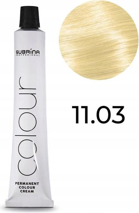 Immagine prodotto Subrina Vopsea de par permanenta Highlift Colour 11/03, Biondo Speciale Naturale Cendre, 100ml (11, 03 Biondo Speciale Cendre Naturale)