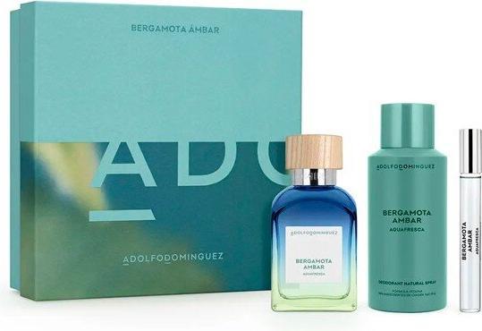 Adolfo Dominguez A.D. Agua Fresca Bergamota Ambar Edt Spray 120 ml Nav24 Sets (Eau de Toilette, 120 ml)