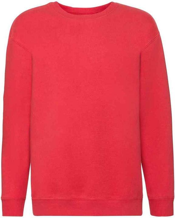 Fruit of the Loom Premium Sweatshirt Überschnittene Schulter