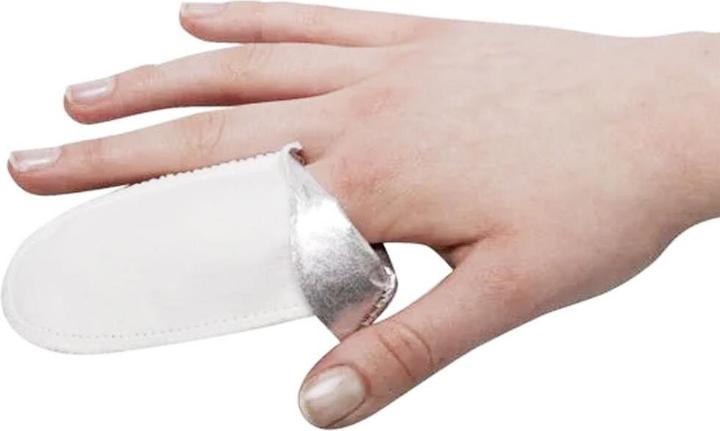 Actual product image Söhngen ® Tube dressing finger sterile polyester fleece aluminium vapourised white (1 x)