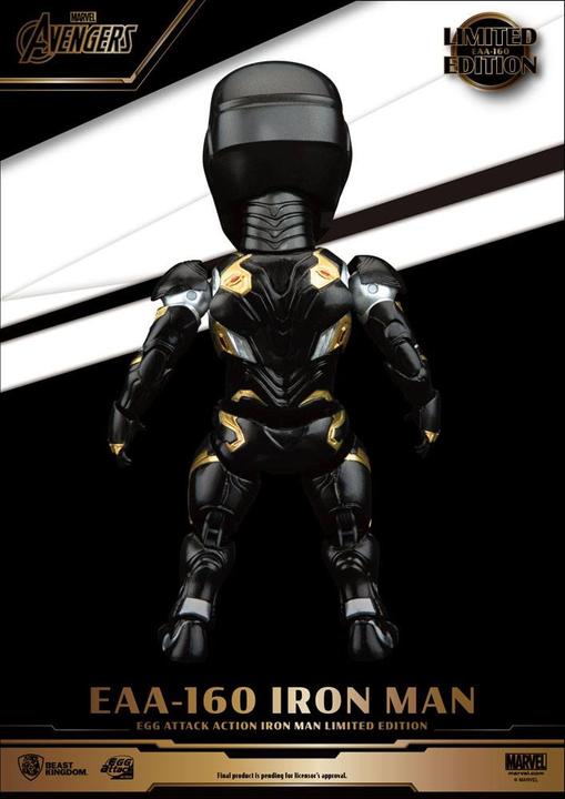 Image du produit Beast Kingdom Avengers Infinity War Egg Attack figurine Iron Man Mark 50 Limited Edition 16 cm