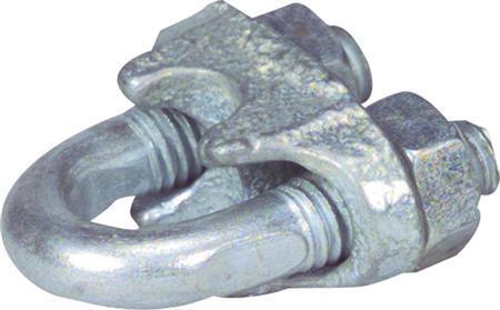 Denwire Ropes DENWIRE U-lock 5,0mmDIN741, zincato