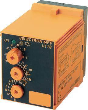 Produktbild Selectron Zeitrelais 240V 2kVA 1 Wechsler + 1 Sofortkontakt 11-polige Buchse 30d MFT IP40