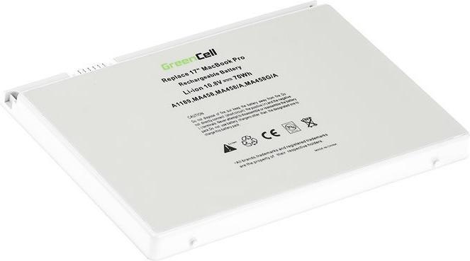 Image du produit GreenCell Battery for Battery for Macbook Pro 17 A1151 2006-2008, 11.1V 6300mAh (6300 mAh)