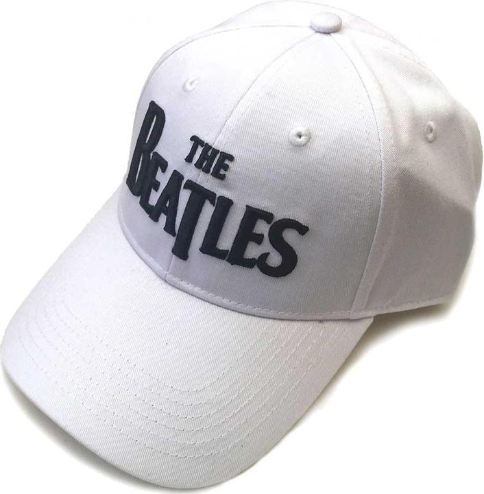 Actual product image The Beatles Beatles Drop T Logo White Baseball Cap