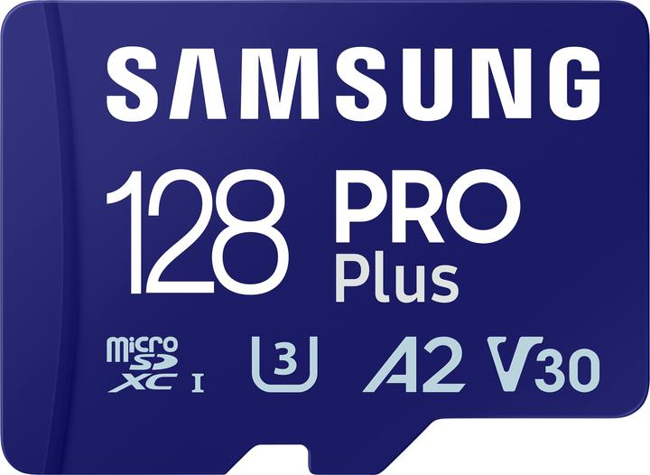 Image du produit Samsung PRO Plus (128 Go, microSDXC, U3, UHS-I)
