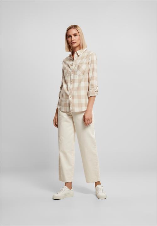 Immagine prodotto Urban Classics Camicia a maniche lunghe a quadri con risvolto (XS)