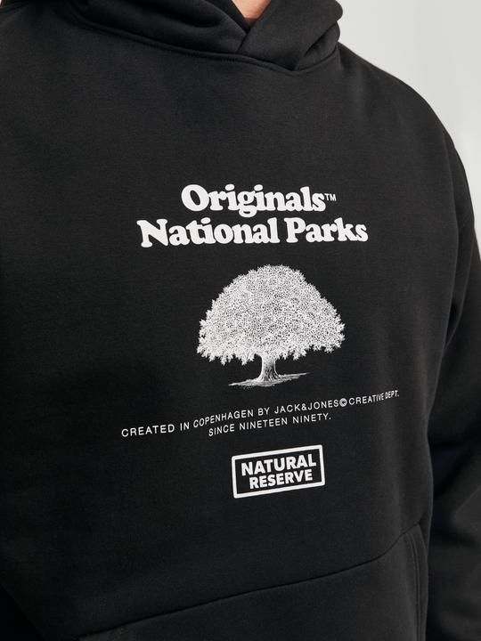 Actual product image Jack & Jones Jorurban Edge Graphic Sweat Hood Ln (XS)